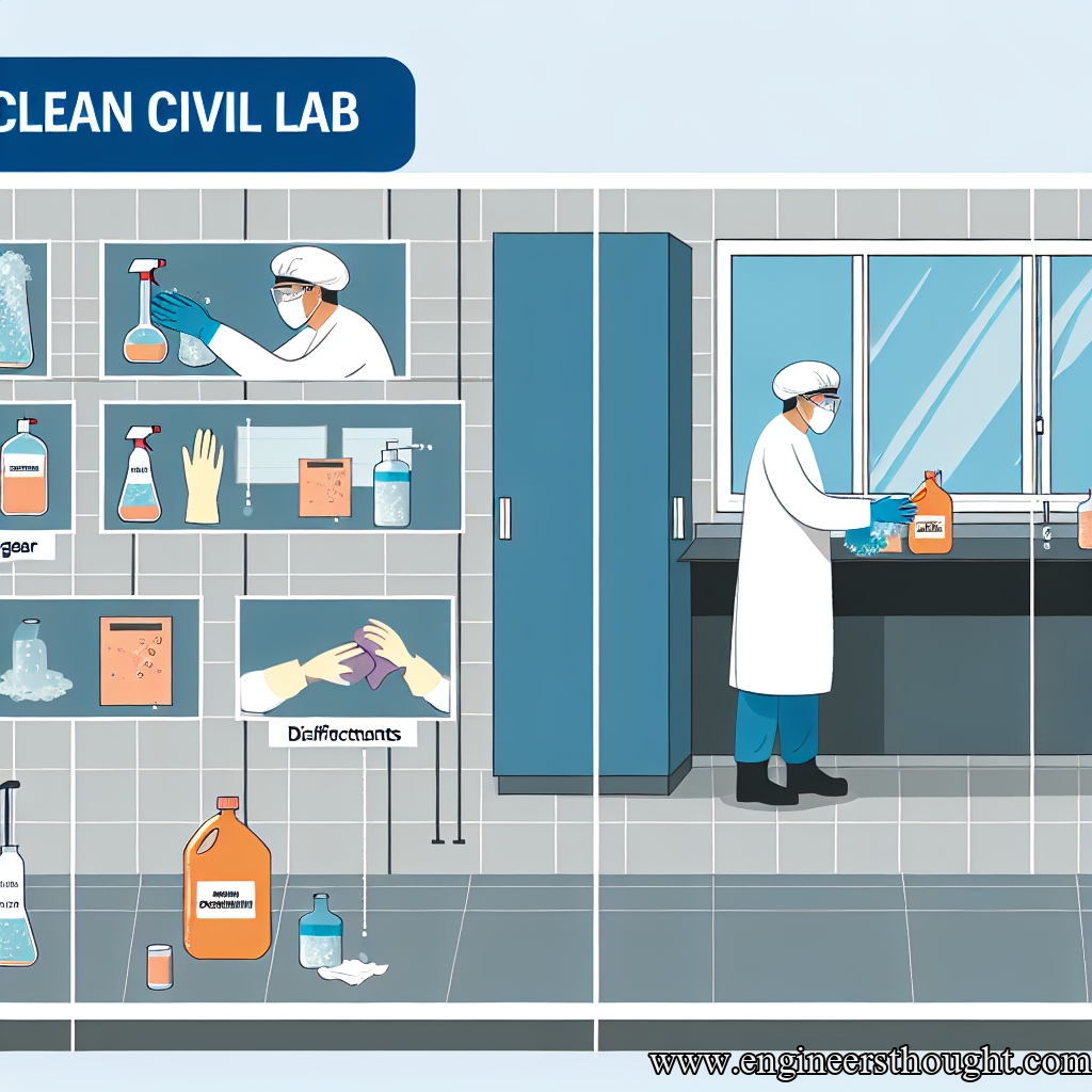 How To Clean Civil Lab